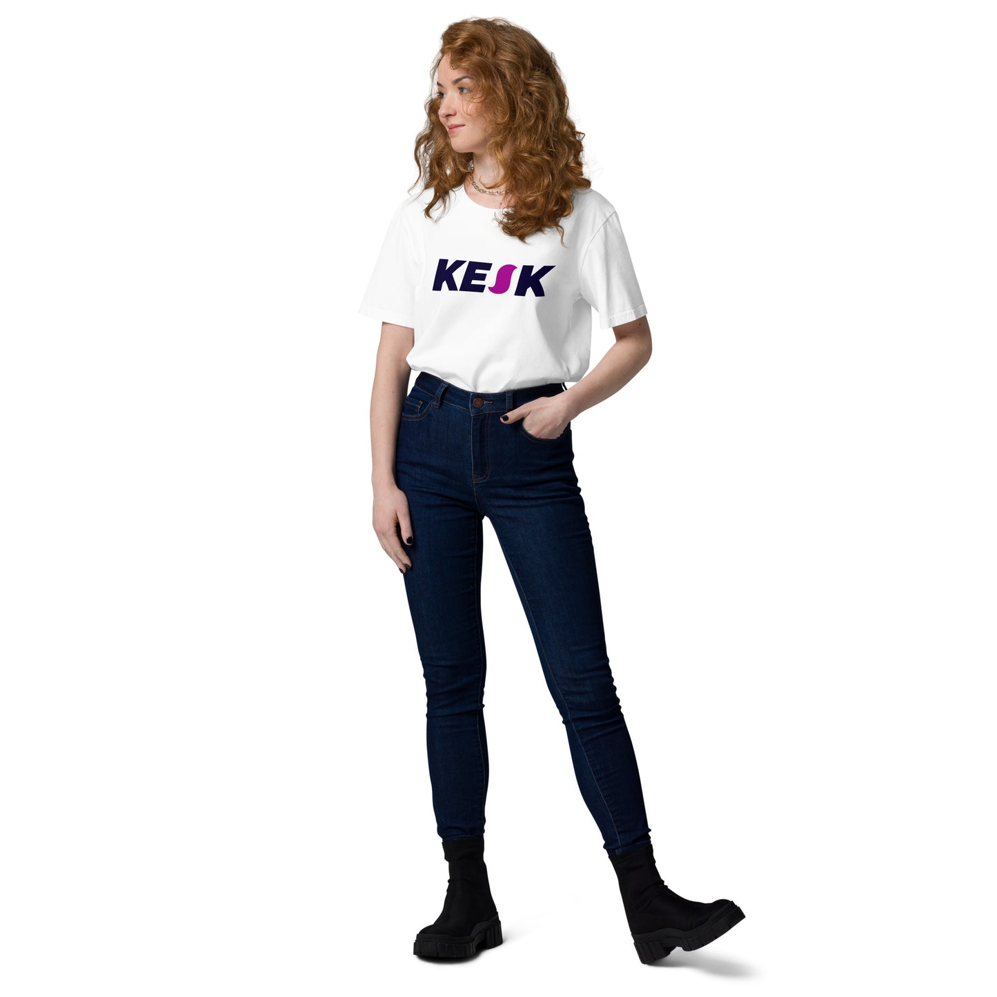 KEIK WHITE T