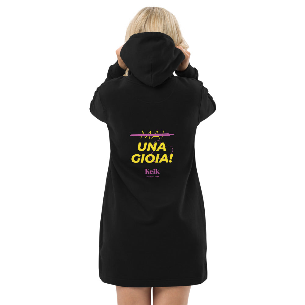 Vestito in felpa con cappuccio - Una Gioia!