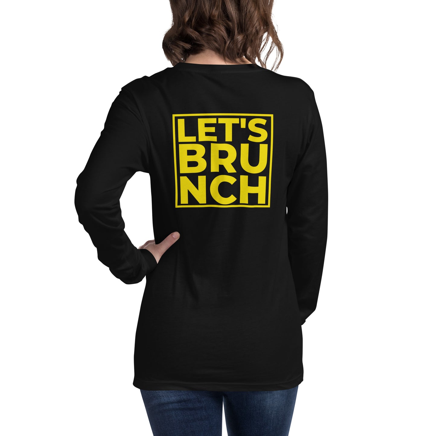 Lets Brunch T-shirt a maniche lunghe unisex