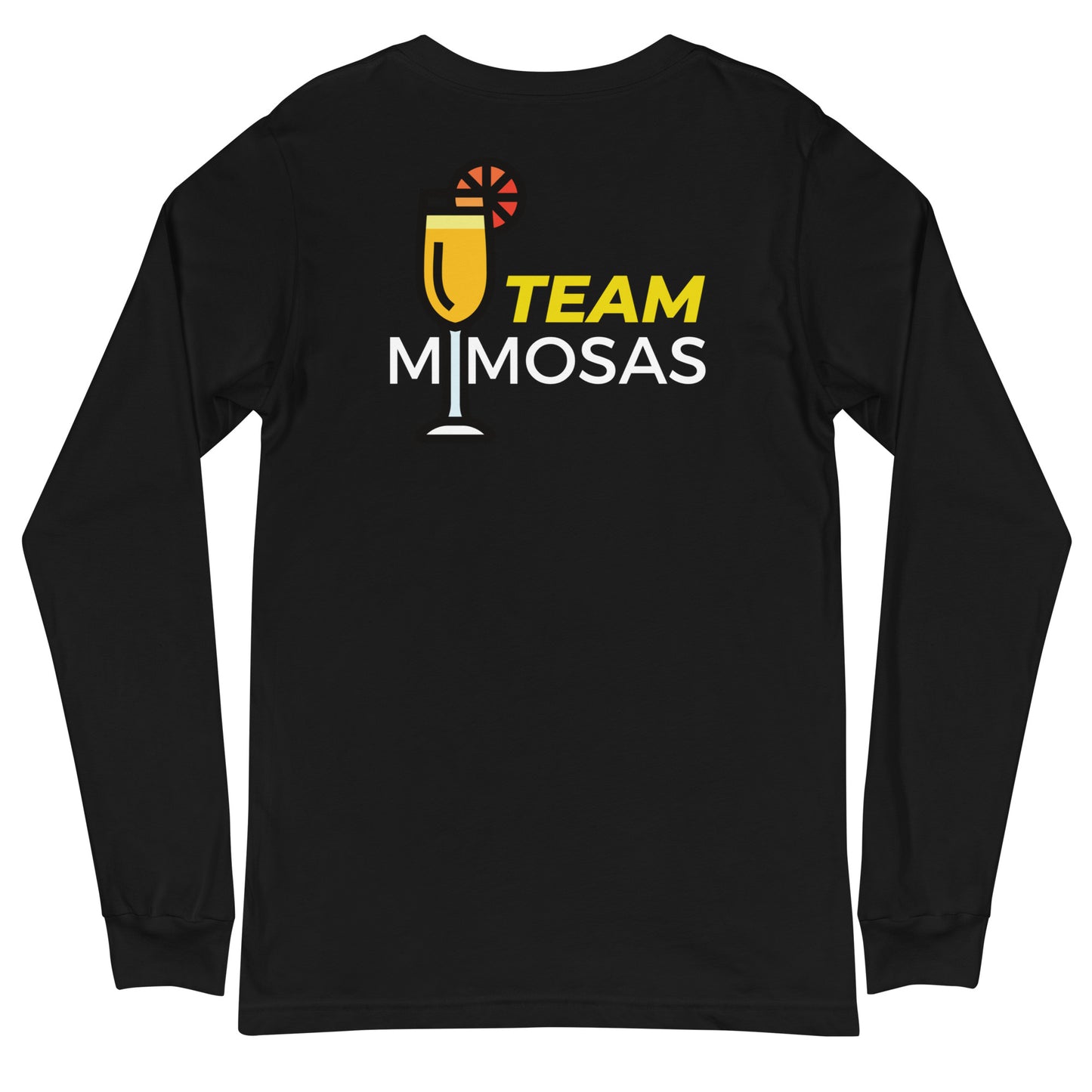 Team Mimosas T-shirt a maniche lunghe unisex