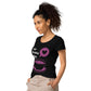T-shirt da donna basica in tessuto organico
